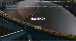 Desktop Screenshot of machinox.com